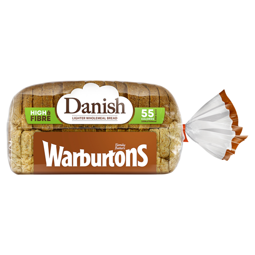Picture of Warburtons Wholemeal Danish 400G