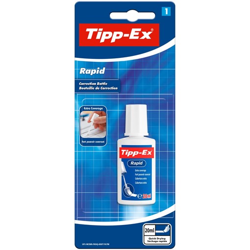 Picture of Tipp-Ex Rapid Correction Fluid - 20 ml, Pack of 1