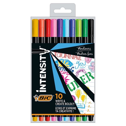 Picture of BIC® Intensity Fine Felt Pens x12
