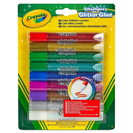 Picture of Crayola Glitter Glue 9PACK