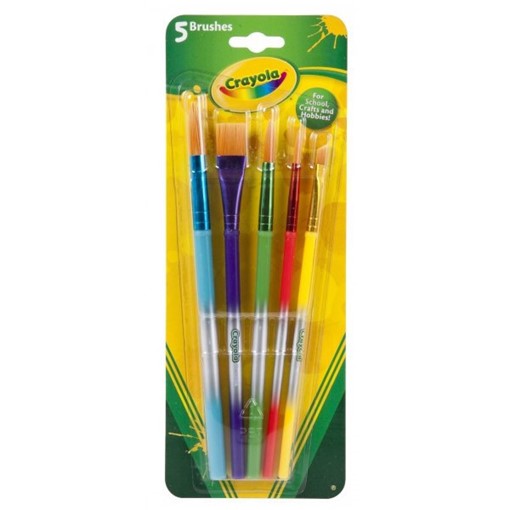 Picture of Crayola Paint Brushes 5 Pack EACH