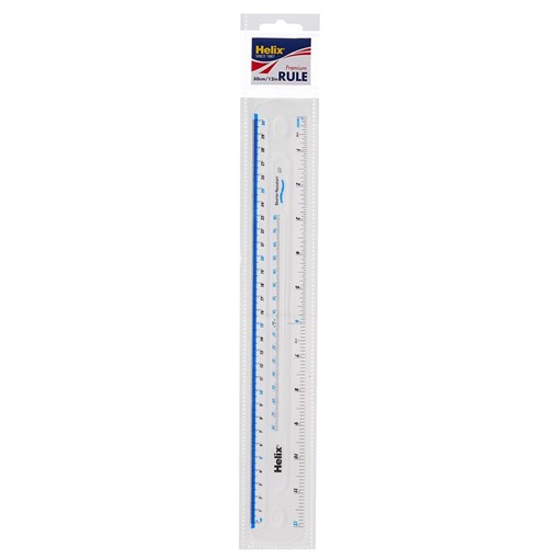 Picture of Helix 12"/ 30cm Premium Shatter Resistant Ruler