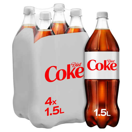 Picture of Diet Coke 4 x 1.5L