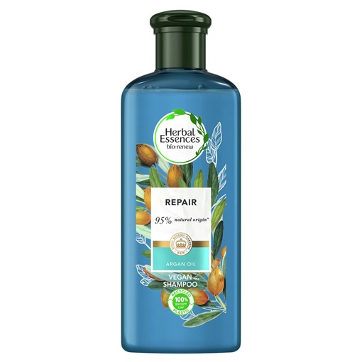 Picture of Herbal Essences Argan Oil Repairing Vegan Shampoo, For Dry, Damaged Hair