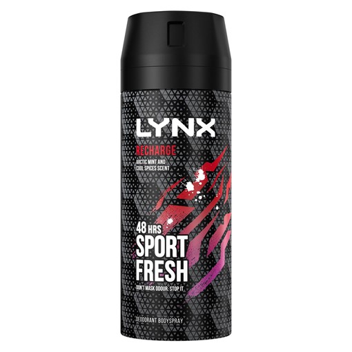 Picture of Lynx Arctic Mint & Cooling Spices Recharge Body Spray 150 ml