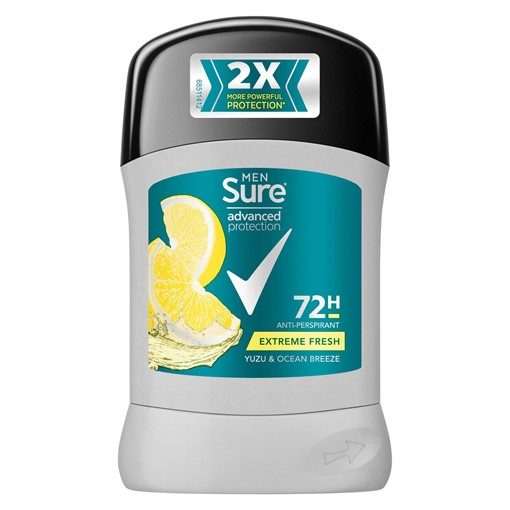 Picture of Sure Extreme Fresh Anti-perspirant Deodorant Stick 50 ml
