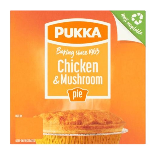 Picture of Pukka Chicken & Mushroom Pie