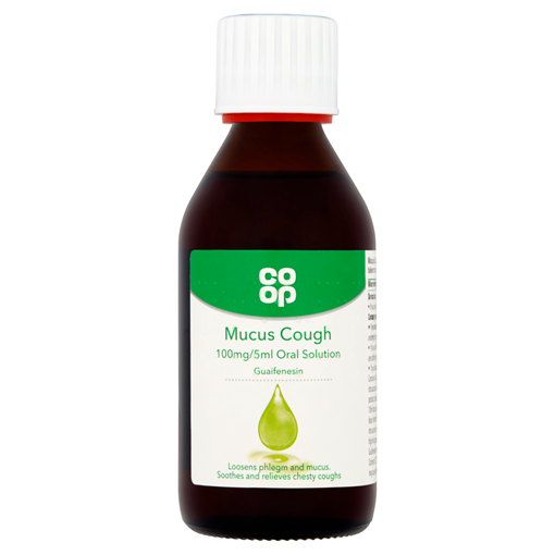Picture of Co Op Mucus Cough 100mg/5ml Oral Solution 200ml