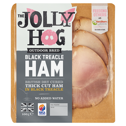 Picture of Jolly Hog Black Treacle Ham 100G