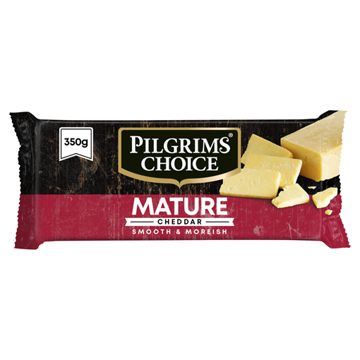 Picture of Pilgrims Choice Mature Cheddar 350G