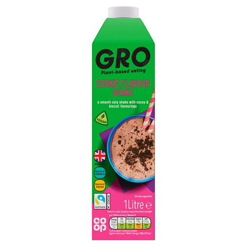 Picture of Co-op GRO Cookies and Cream 1LTR
