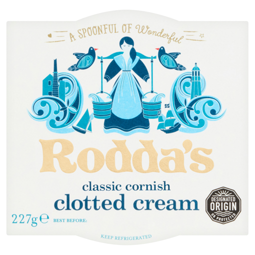 Picture of Rodda's Classic Cornish Clotted Cream 227g