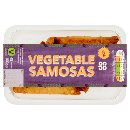 Picture of Co-op Vegetable Samosas 100g