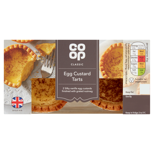 Picture of Co-op Classic Egg Custard Tarts