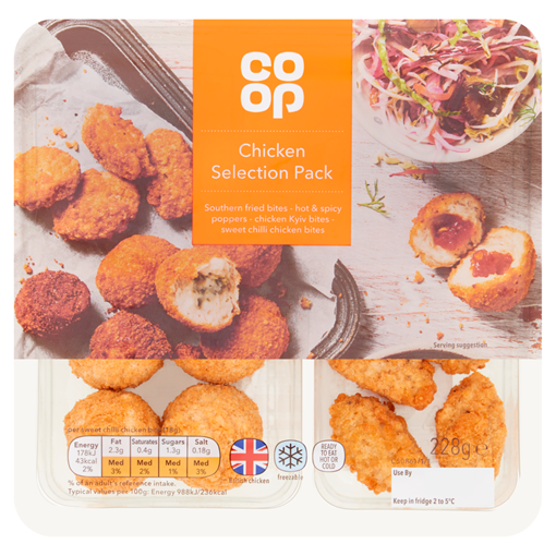 Picture of Co-op Chicken Snack Pack 228G