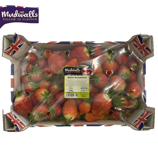 Picture of Strawberries Union Jack 750g