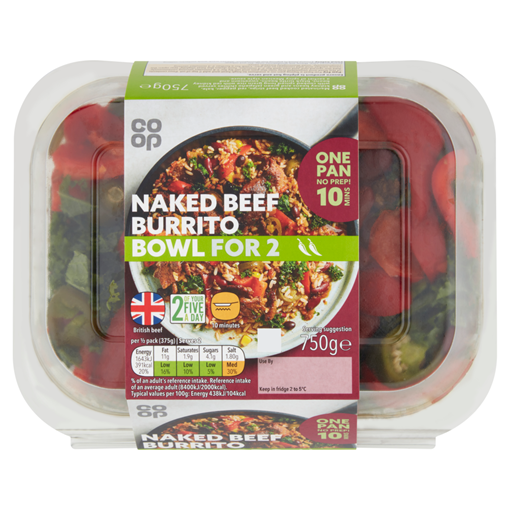 Picture of Co-op One Pan Naked Burrito Bowl 75