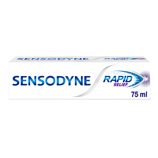 Picture of Sensodyne Rapid Relief Original Sensitive teeth Toothpaste 75ml