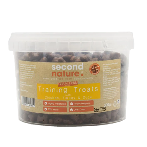 Picture of Second Nature High Meat Grain Free Training Treat Chicken, Turkey & Duck