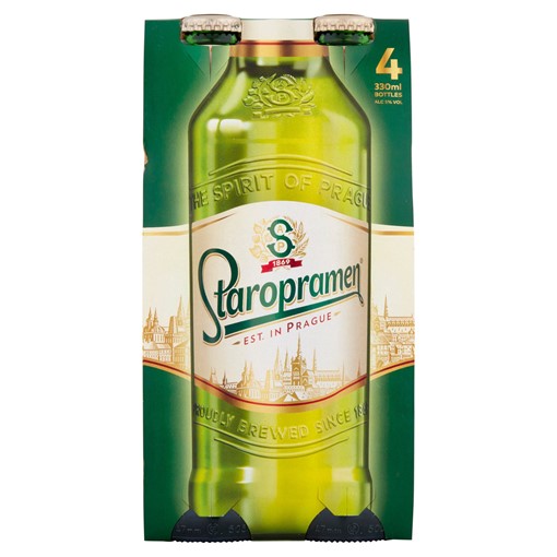 Picture of Staropramen Premium Czech Lager 4 x 330ml