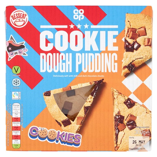 Picture of Co-op Belgian Chocolate Cookie Dough Pudding 300g