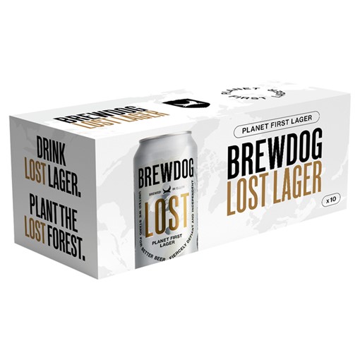 Picture of BrewDog Lost Planet First Lager 10 x 440ml