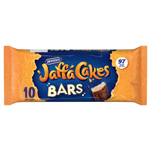 Picture of McVitie's Jaffaween 10 Cake Bars Fang-Tastic Orange Flavoured