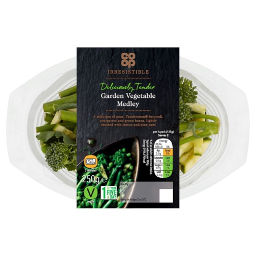 Picture of Co-op Irresistible Garden Vegetable Medley 250g