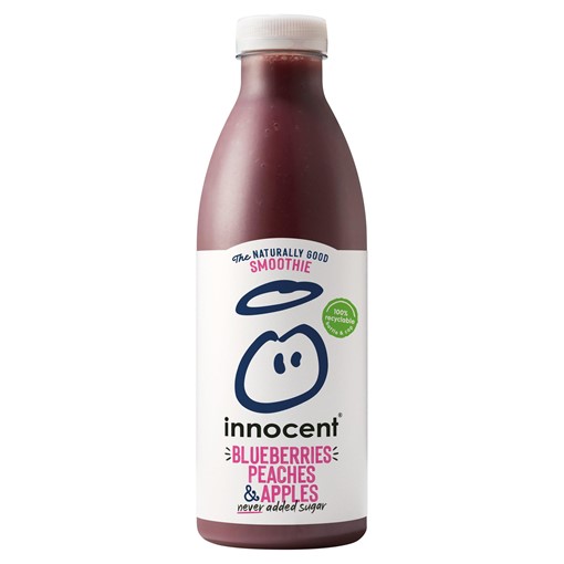 Picture of innocent Smoothie Blueberries Peaches & Apples 750ml