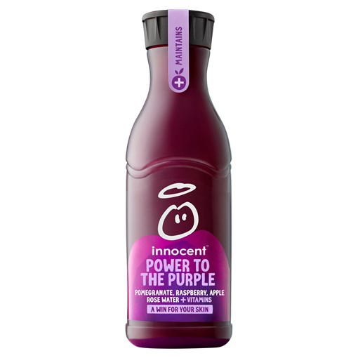Picture of innocent Plus Power to The Purple, Pomegranate & Raspberry Juice 750ml