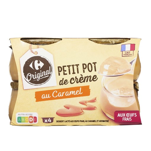 Picture of Carrefour Caramel Cream Petits Pots 4x100g