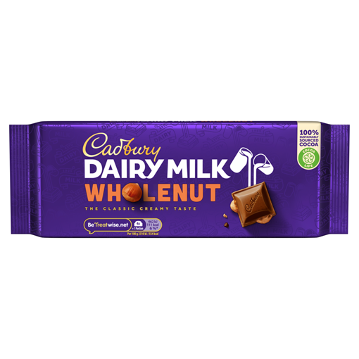 Picture of Cadbury Dairy Milk Whole Nut 180G