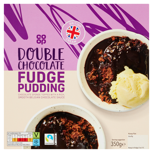 Picture of Co-op Chocolate Fudge Pudding 350G