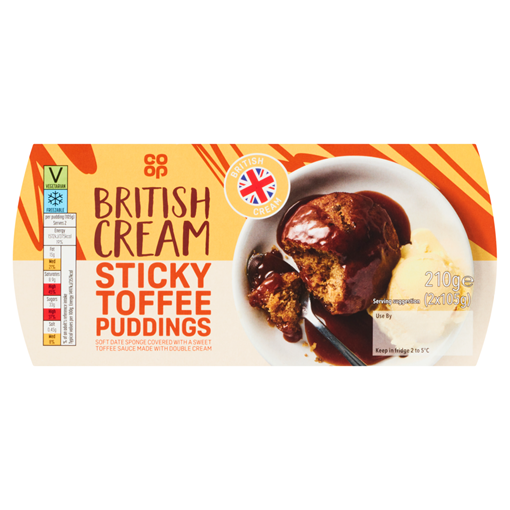 Picture of Co-op Co-op Twin Sticky Toffee Pudding