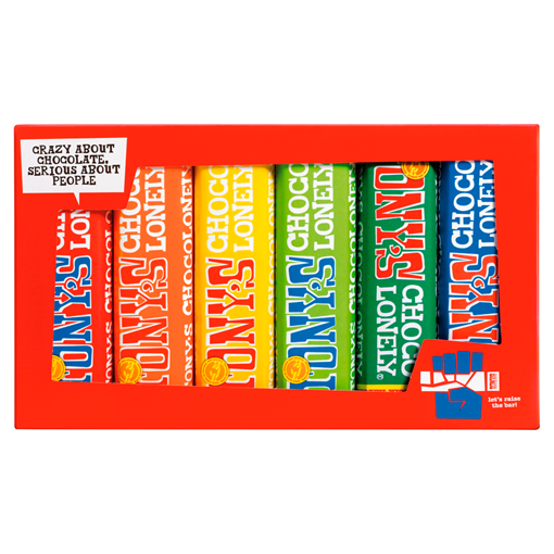Picture of Tony's Chocolonely Rainbow Tasting