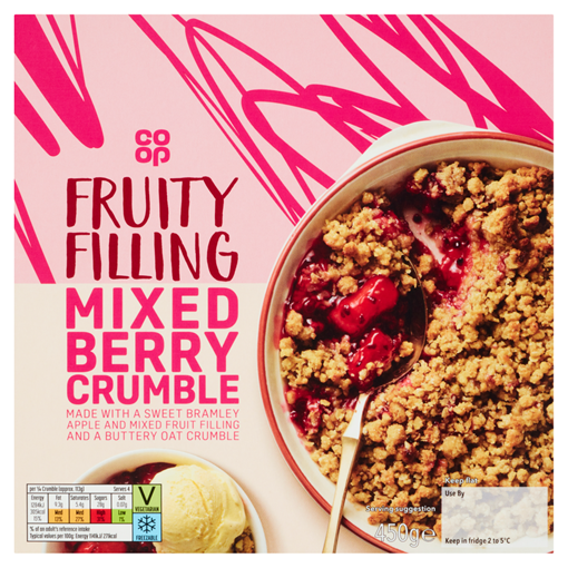 Picture of Co-op Mixed Fruit Crumble 450G