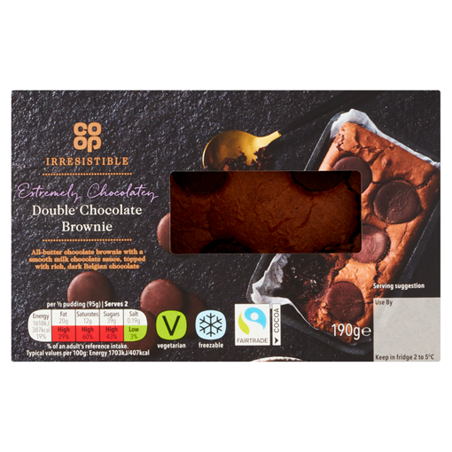 Picture of Co-op Irresistible Brownie Pudding