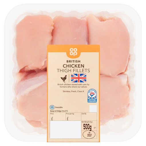 Picture of Co-op British Chicken Thigh Fillets