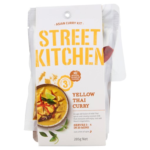 Picture of Street Kitchen Asian Curry Kit Yellow Thai Curry 285g