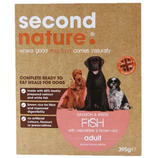 Picture of Second Nature Salmon & Rice Adult 395g