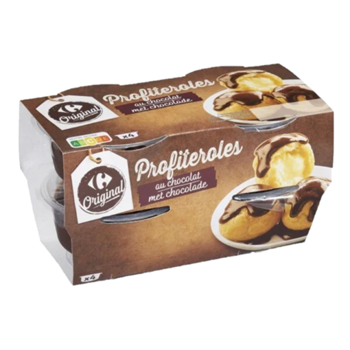 Picture of Carrefour Chocolate Profiteroles 4x90g