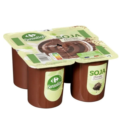 Picture of Carrefour Chocolate Flavoured Soya Milk Yoghurt