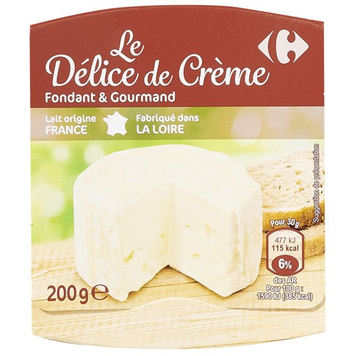Picture of Carrefour Delice de Creme Cheese 200g