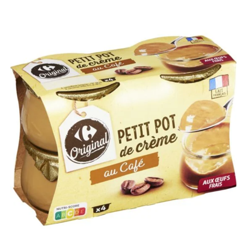 Picture of Carrefour Coffee Cream Petits Pots 4x100g
