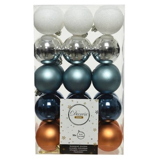 Picture of BAUBLES  6CM - ASSORTED