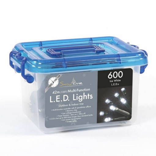 Picture of 600 Ice LED Multi-Function Lights - White, 42m