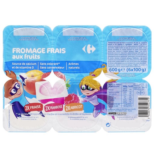Picture of Carrefour Kids Fromage Frais with Fruits