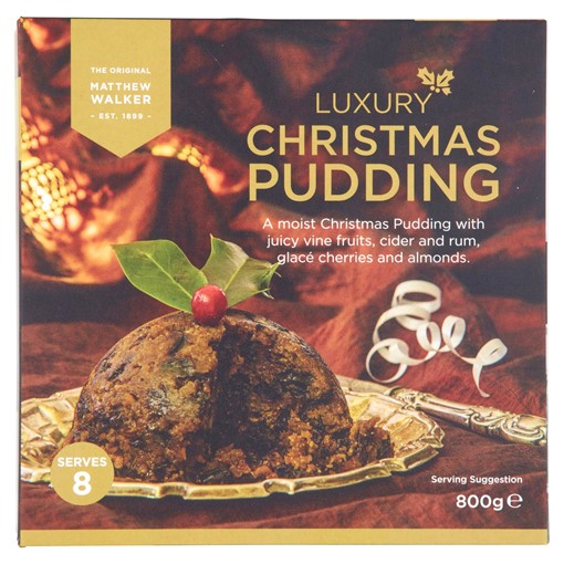 Picture of Matthew Walker Luxury Christmas Pudding 800g