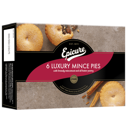 Picture of Epicure Luxury Mince Pies 6s
