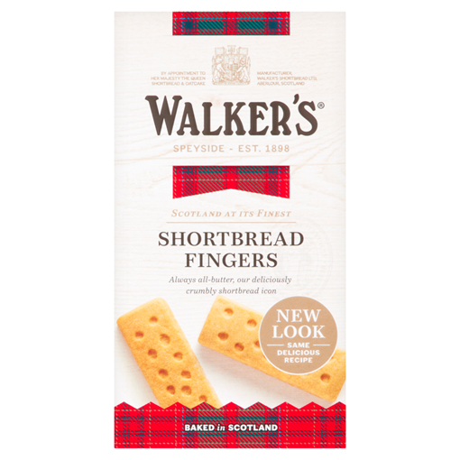 Picture of Walker's Shortbread Fingers 160G